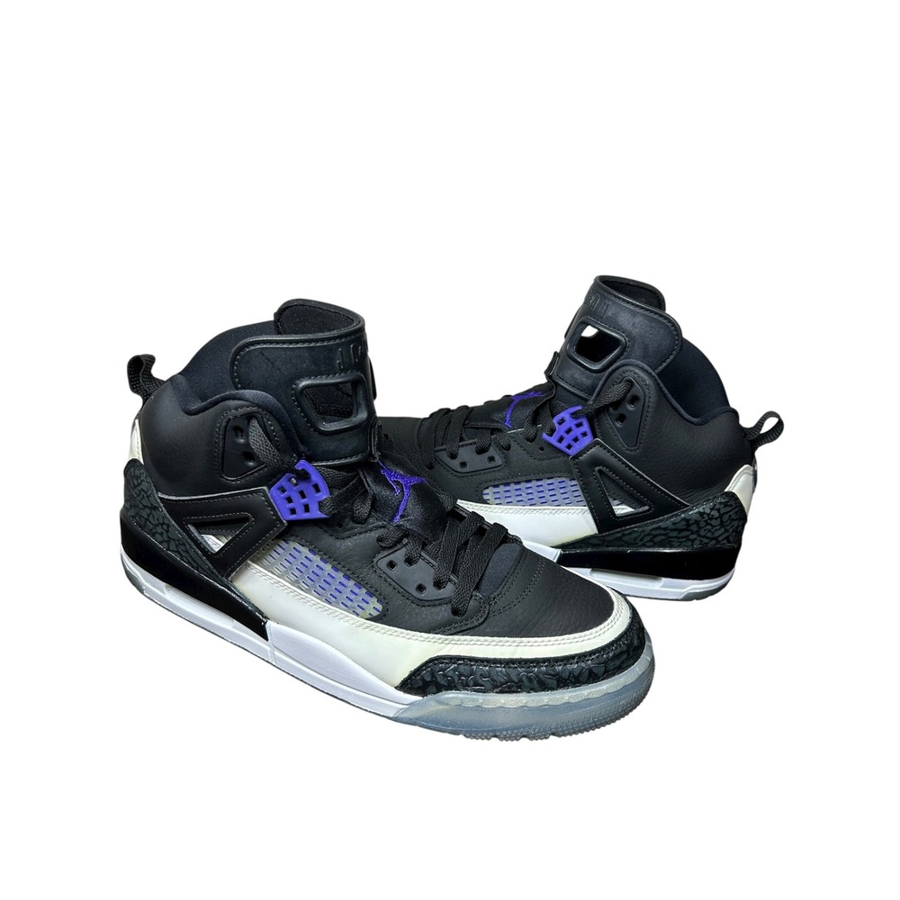 Nike Air Jordan 315371 005 Spizike Concord CLEAN OG Men Purple Black White Sz 11